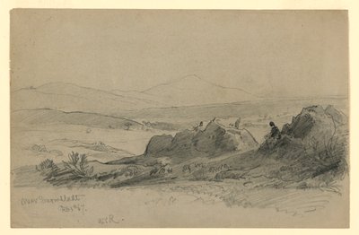 Paisagem, Darmstadt, Alemanha de William Trost Richards