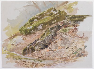 Paisagem, possivelmente perto de Germantown, Pensilvânia de William Trost Richards