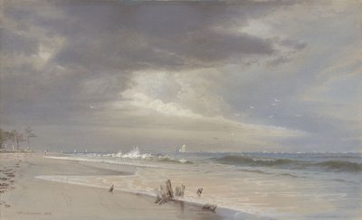 Perto da enseada, Atlantic City de William Trost Richards