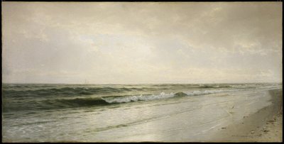 Paisagem marítima tranquila de William Trost Richards