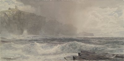 Mar e Penhascos de William Trost Richards
