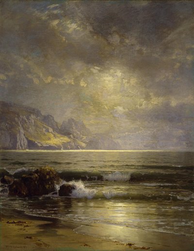 Paisagem marítima de William Trost Richards