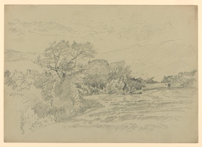 Estudo da paisagem de William Trost Richards
