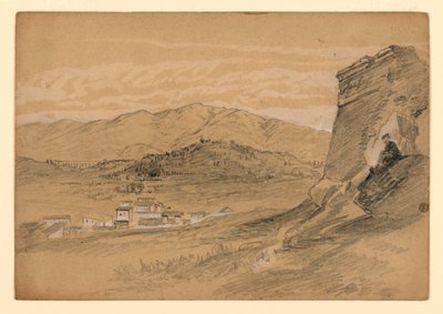 Estudo da paisagem de William Trost Richards