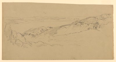 Estudo do litoral, Rhode Island de William Trost Richards