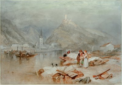 Bernkastel sobre o Mosela de Joseph Mallord William Turner