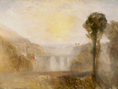 Ponte e torre de Joseph Mallord William Turner