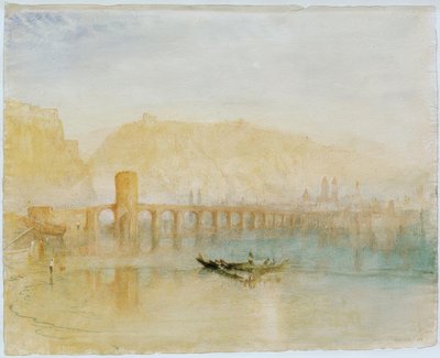 A ponte de Mosela em Coblença de Joseph Mallord William Turner