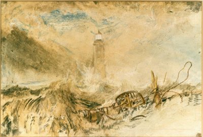 Eddystone farol fora de Plymouth de Joseph Mallord William Turner