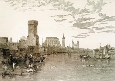Colônia vista do rio de Joseph Mallord William Turner