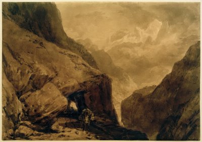 Mt St Gothard de Joseph Mallord William Turner