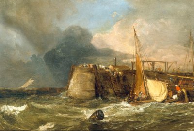 Old Margate Pier de Joseph Mallord William Turner
