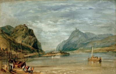 Rolandseck, Nonnenwerth e Drachenfels de Joseph Mallord William Turner