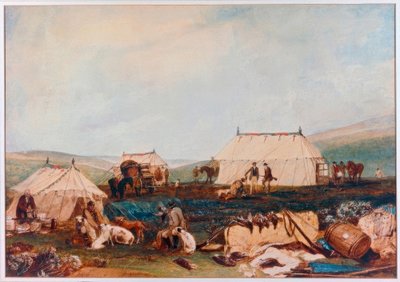 Festa de tiro em pântanos de Joseph Mallord William Turner