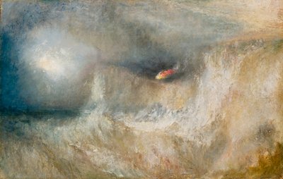 "A luz do farol", 1835-40 de Joseph Mallord William Turner