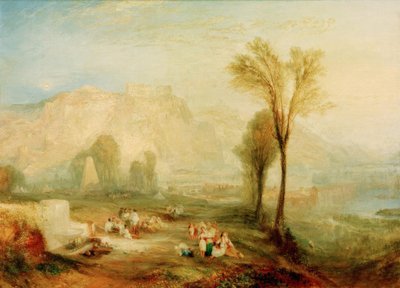 A Pedra Brilhante da Honra (Ehrenbreitstein) e o Túmulo de de Joseph Mallord William Turner