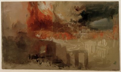A queima de Roma de Joseph Mallord William Turner
