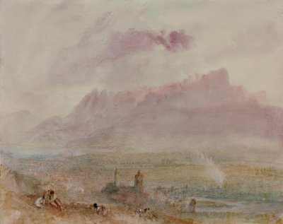 A cidade, um lago de Thun de Joseph Mallord William Turner