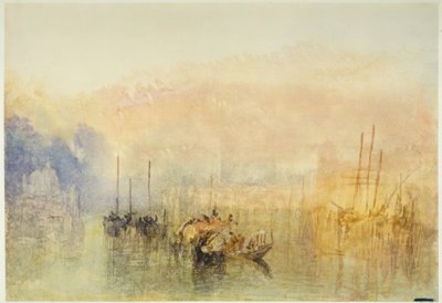 Veneza, entrada para o Grande Canal de Joseph Mallord William Turner