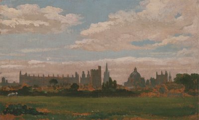Uma Vista de Oxford de William Turner of Oxford