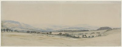 País montanhoso em Northumberland de William Turner of Oxford