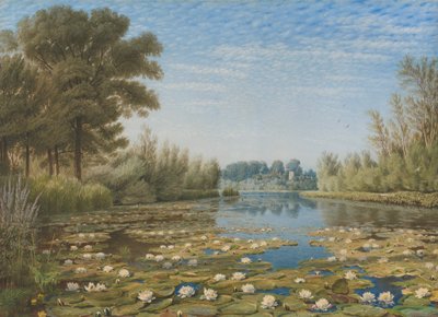 Cena perto de Shipton em Cherwell, Oxfordshire de William Turner of Oxford
