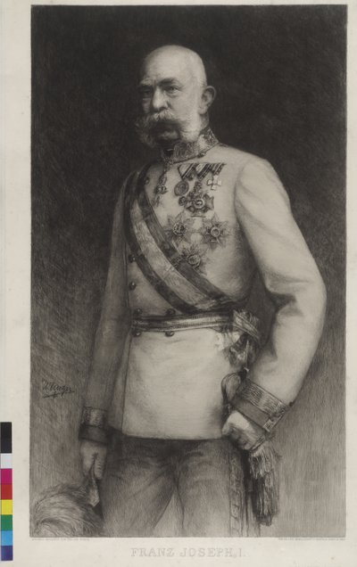 Francisco José I em uniforme de gala de marechal-de-campo de William Unger