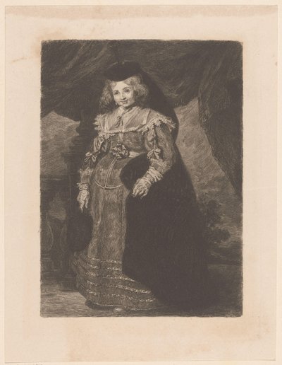 Retrato de Emerentia van Beresteyn de William Unger