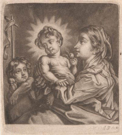 Virgem, Cristo Criança e São João de William Vincent
