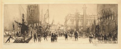 Uma festa veneziana de William Walcot