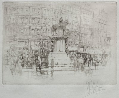 Charing Cross: A Estátua de Carlos I de William Walcot