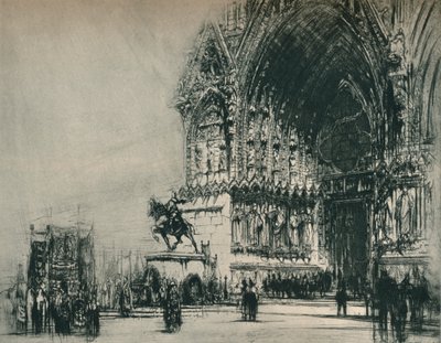 Joana d&39;Arc, Reims, 1928 de William Walcot