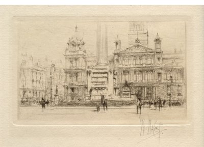Edifícios municipais, Glasgow de William Walcot