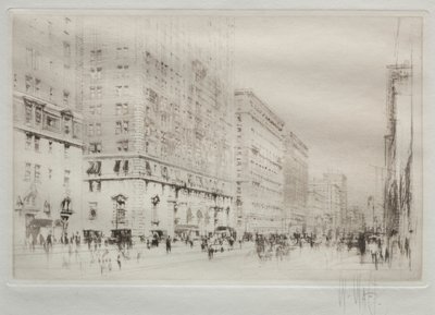 Park Avenue, Nova York de William Walcot