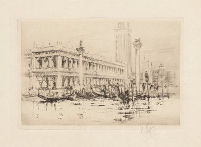 O Conjunto de Veneza: A Biblioteca de São Marcos de William Walcot