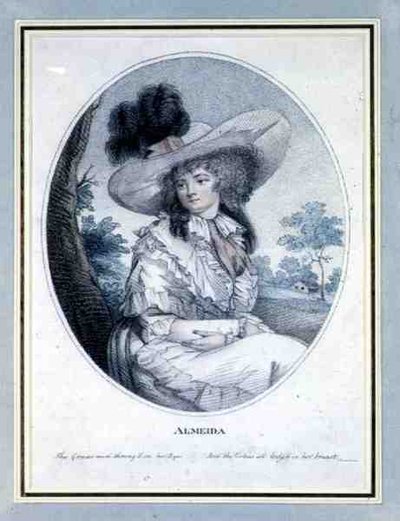 Almeida, gravada pelo artista, pub. por Prattent de William Ward