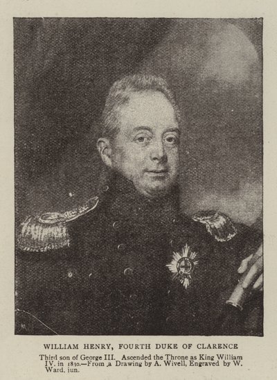 William Henry, quarto duque de Clarence de William Ward