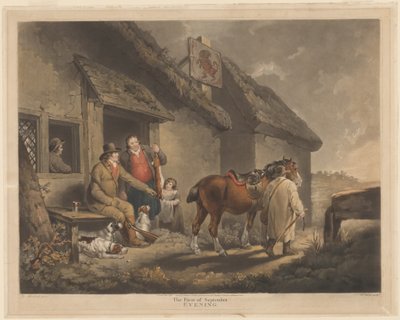 Primeiro de setembro, noite de William Ward after George Morland