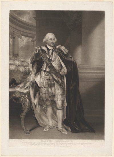 Lorde Cornwallis de William Ward after Sir William Beechey