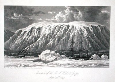 Situação de H.M.S. Hecla & Griper, 20 de setembro de 1819, do 