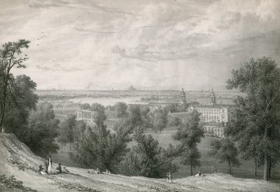 Vista, de, greenwich, londres de William Westall