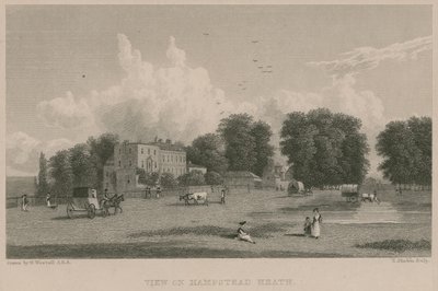 Vista em Hampstead Heath de William Westall