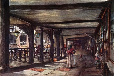 Chester, as Linhas (cor litho) de William Wiehe Collins