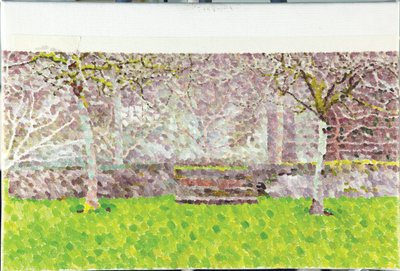 Pomar no inverno de 2014 (óleo sobre tela) de William Wilkins