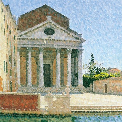 San Nicola dei Tolentini, Veneza, 2001 (óleo sobre tela) de William Wilkins