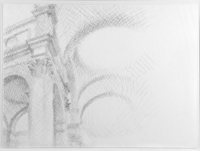 San Salvador, Veneza, 2007 (Lápis sobre papel) de William Wilkins