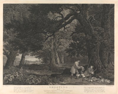 Tiroteio, Placa IV de William Woollett