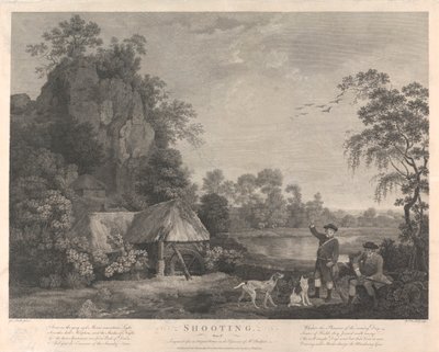 Tiroteio, Placa I de William Woollett