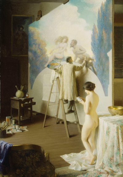 O pintor, 1913 de William Worcester Churchill