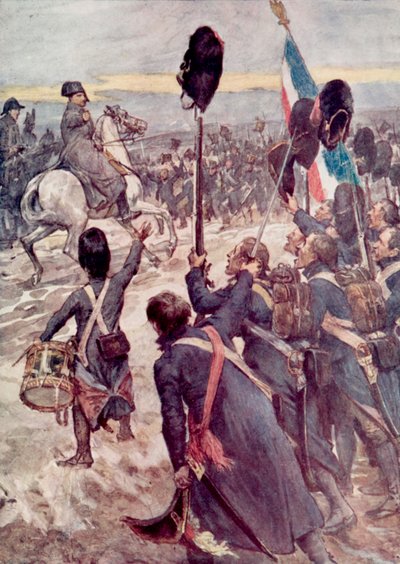 Napoleão em Austerlitz de William after Rainey